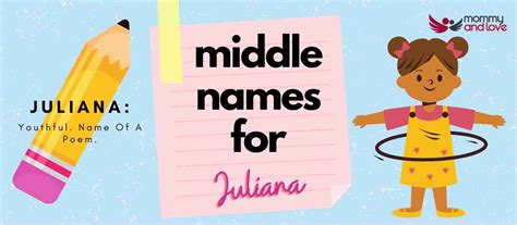 Middle Names For Juliana The Complete List Mommy And Love