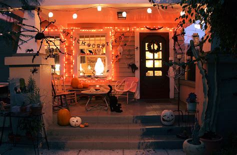 Porch On Halloween Night Pictures Photos And Images For