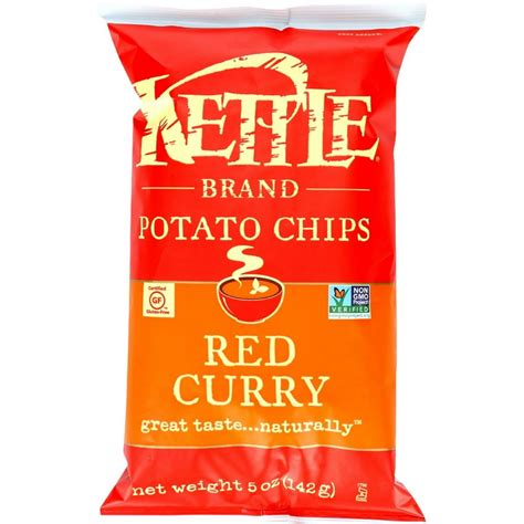 Kettle Potato Chips Red Curry 5 Oz