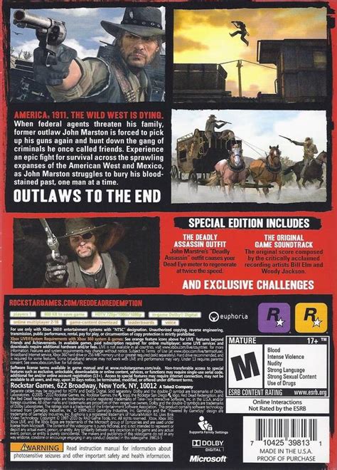 Red Dead Redemption Box Shot For Xbox 360 Gamefaqs
