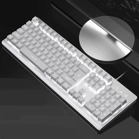 Wired Gaming Mechanical Keyboard Backlit Pc Illuminated Backlight Wired