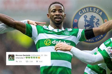 Chelsea Target Moussa Dembele Arrives In London But Celtic Insist Hes Only There For A Scan