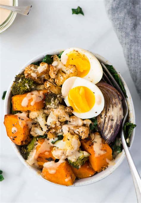 If you're looking to replace the cheese with something, white suggests a seasonal fruit cup with oranges, and bananas. Whole30 Vegetarian Power Bowls | Easy Whole30 Recipe