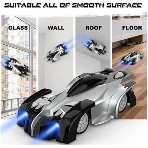 Wall Climbing Remote Control Car Dual Mode Rotating Rc Stunt Car With