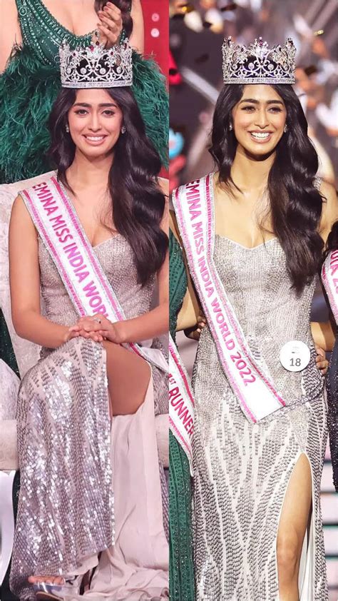 Miss India 2022 Sini Shettys Crowning Moment Jamke News
