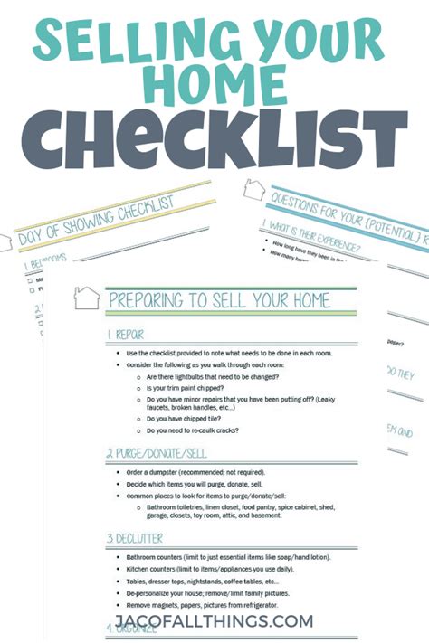 Grab Your Copy Of The Checklist You Need To Have When Selling Your