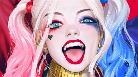 Download Wallpaper Girl Art Harley Quinn Dc Comics Harley Quinn Suicide Squad Section