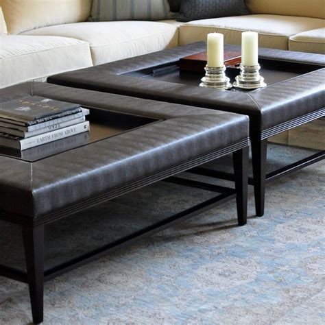 20 Oversized Ottoman Coffee Table - Home Office Furniture Set Check