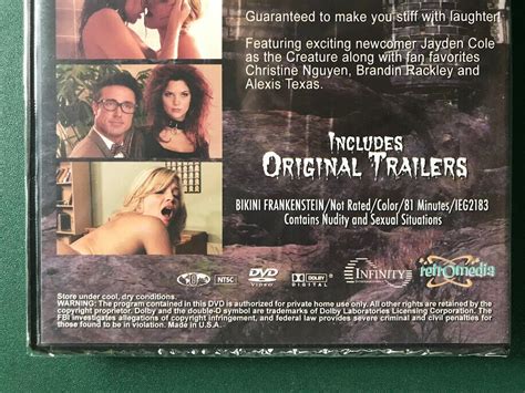Bikini Frankenstein DVD Jayden Cole Brandin Rackley MINT SEALED Ohio Seller EBay