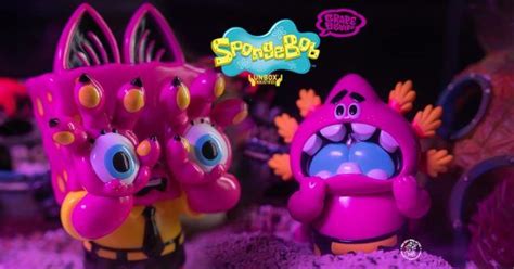Grape Brain X Unbox Industries Spongebob Hells Cat X Patrick Axolotl