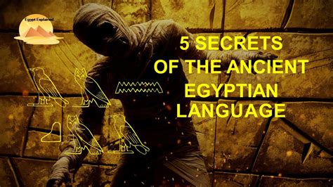 5 Secrets Of The Language Of Ancient Egypt Youtube
