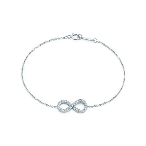 Infinity Bracelet Platinum With Diamonds Tiffany And Co