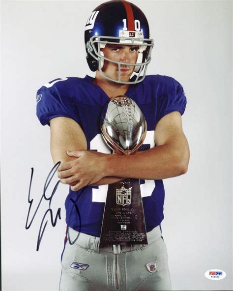 Lot Detail Eli Manning Signed 11 X 14 Psadna