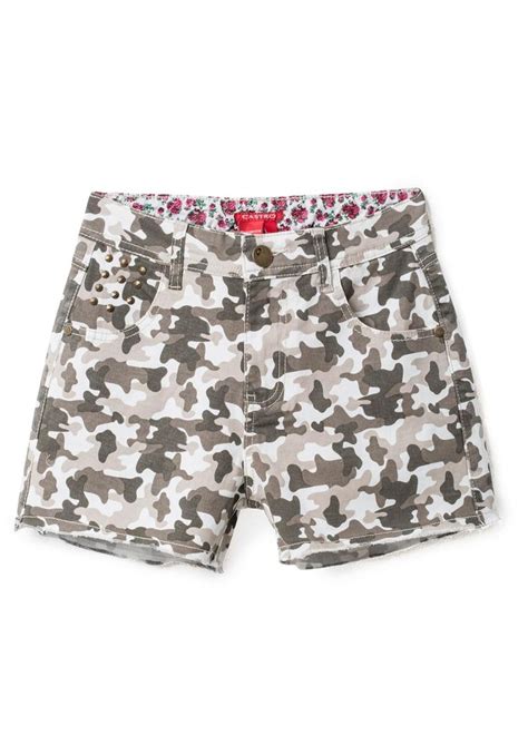 Camo Print Shorts For Summer From Castros July Lookbook Camo Print