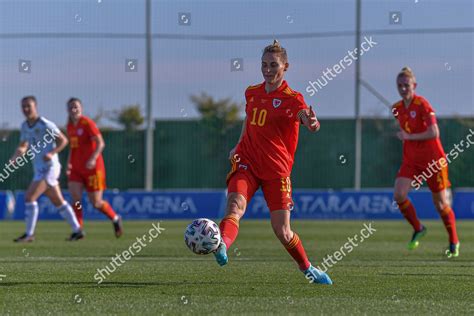 Jessica Fishlock 10 Wales Pictured During Editorial Stock Photo Stock