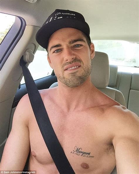 The Bachelorettes Sam Johnston Is Seeing Someone Daily Mail Online