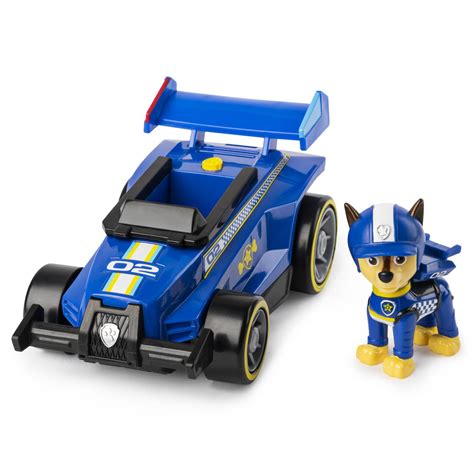 Paw Patrol Ready Race Rescue Chases Race And Go Deluxe Vehicle With
