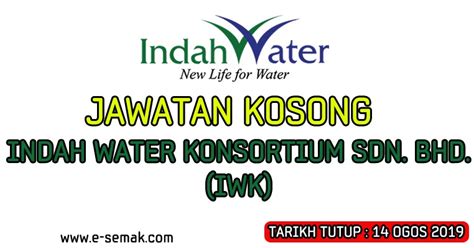 Pedas hot spring water park. Jawatan Kosong - Indah Water Konsortium (IWK) 2019 - E ...