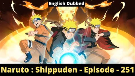 Naruto Shippuden Episode 251 The Man Named Kisame English Dubbed