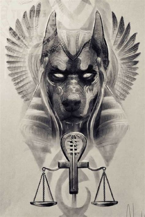 The True Meaning Of The Egyptian God Anubis In 2021 Egyptian Tattoo