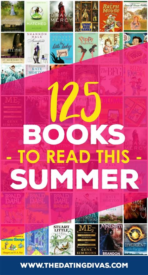 125 Books To Read This Summer The Dating Divas