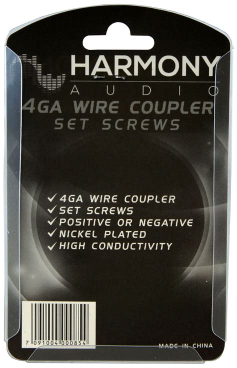Harmony Audio Ha Wc4 Car Stereo Power Or Ground 4 Gauge Wire Splice