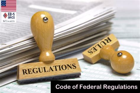 Code Of Federal Regulations Cfr Eb5 Brics