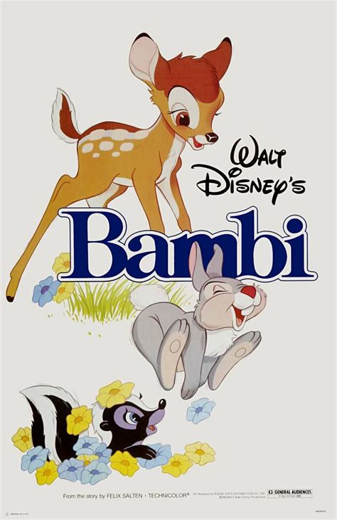 Bambi 1 Of 8 Extra Large Movie Poster Image Imp Awards