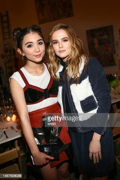 rowan blanchard and zoey deutch news photo getty images