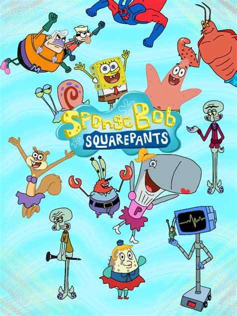 Spongebob Squarepants Poster By Whitemageoftermina On Deviantart
