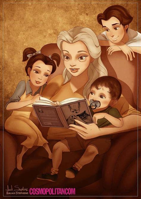 Et si les Princesses Disney étaient mamans