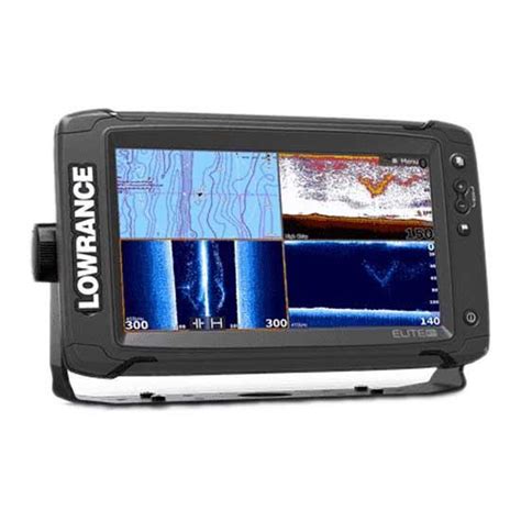 The totalscan™ transducer allows anglers to access medium chirp, high chirp, downscan™ imaging and structurescan™ using only a single transducer. Lowrance Elite-9 Ti ROW TotalScan Gris, Waveinn