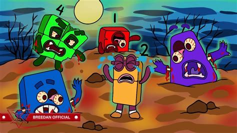 Numberblocks And Colourblocks Rescue Number 2 From Zombie Plant Fanmade