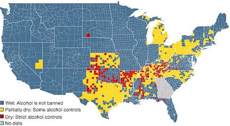 A Look At Dry Counties In America Way To Go Arkansas Map Usa Map