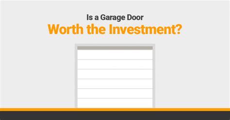 2) will it turn into a decent long term investment? Is a Garage Door Worth the Investment? | Doormatic Garage ...