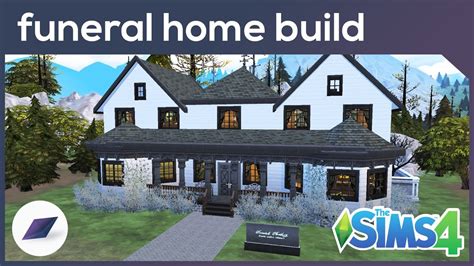 Funeral Home The Sims 4 Build Youtube