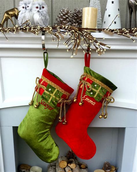 It's a detail that defines the. Jingle bells personalized Christmas stockings