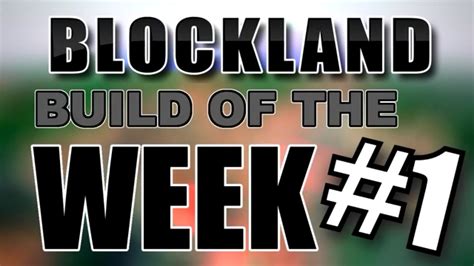 Blockland Build Of The Week 1 Youtube