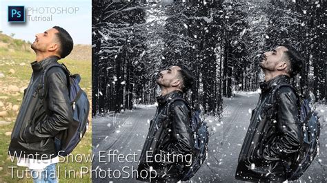 How To Make Winter Snow Effect In Photoshop Photoshop Editing