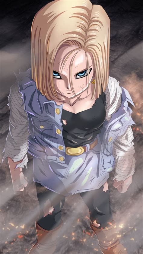 Wallpaper Android 18 Wallpaper Iphone 1080x1920 Download Hd