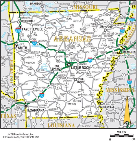 Map Of North West Arkansas Maping Resources