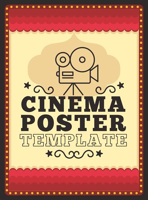 30 Free Movie Poster Templates And Designs Templatelab