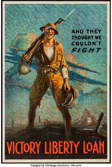 World War I Propaganda (U.S. Government, 1919). Poster (20
