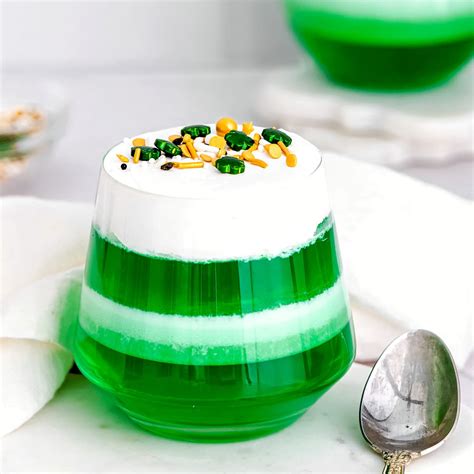 green jello cup