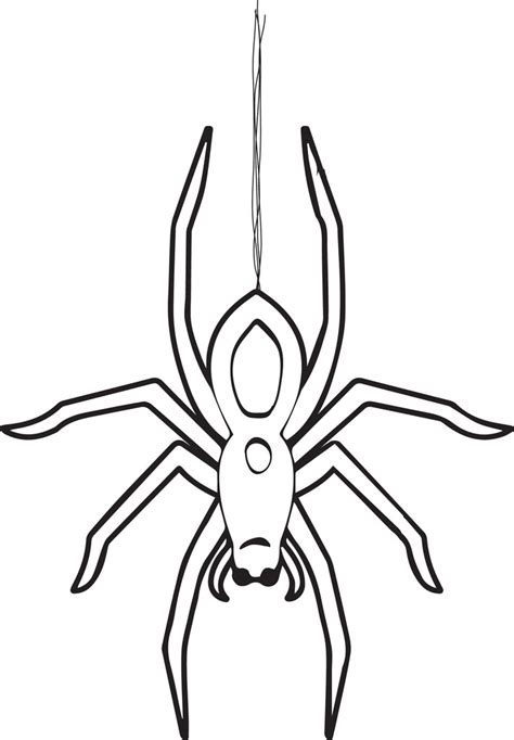 Free Coloring Pages Of Spiders
