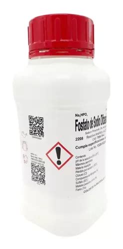 Fosfato De Sodio Dibasico Anhidro R A 500 G Fagalab Envío Gratis