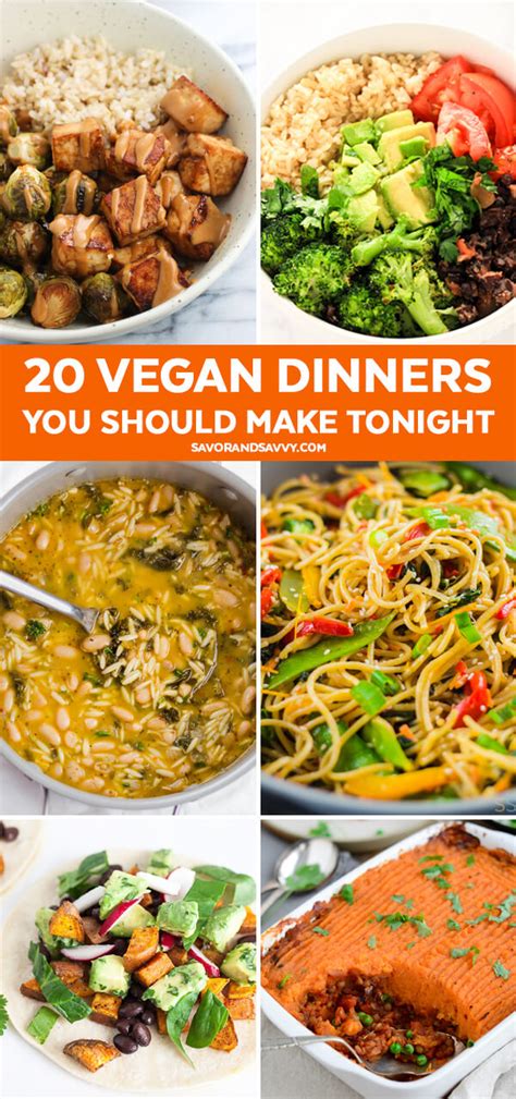 20 Vegan Dinners You Should Make Tonight