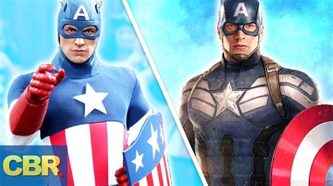 20 Captain America Suits Ranked By Strength Youtube