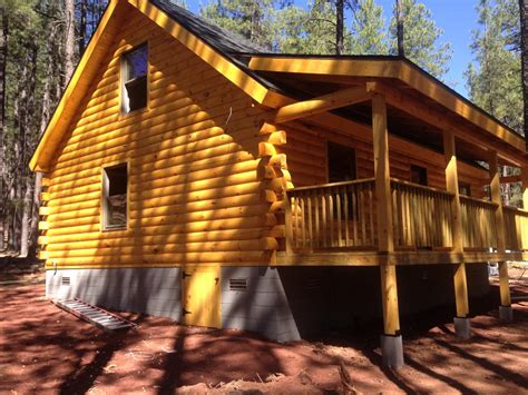 Enjoy the freedom of a vacation rental. Stoney Creek Builders Inc. - Engineered Log Home Williams, AZ