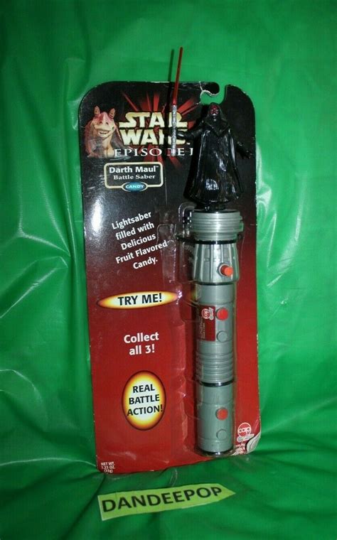 Star Wars Episode 1 Darth Maul Battle Saber Toy In Package 1999 Oddzon